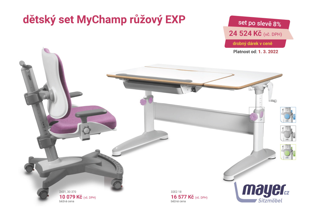 MyChamp růžový EXP - 