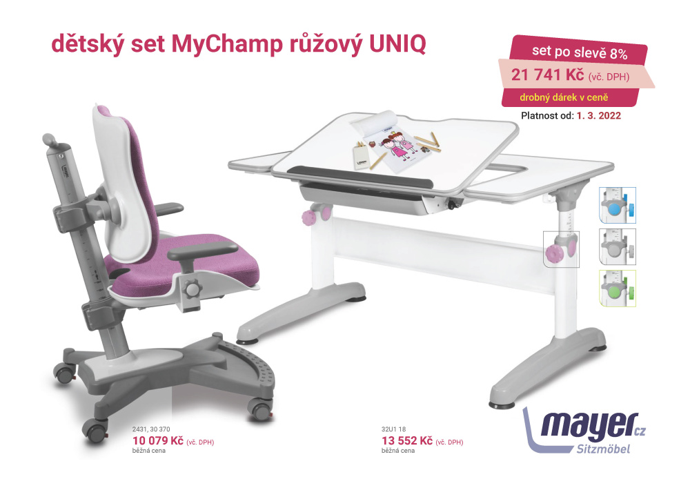 MyChamp růžový UNIQ - 
